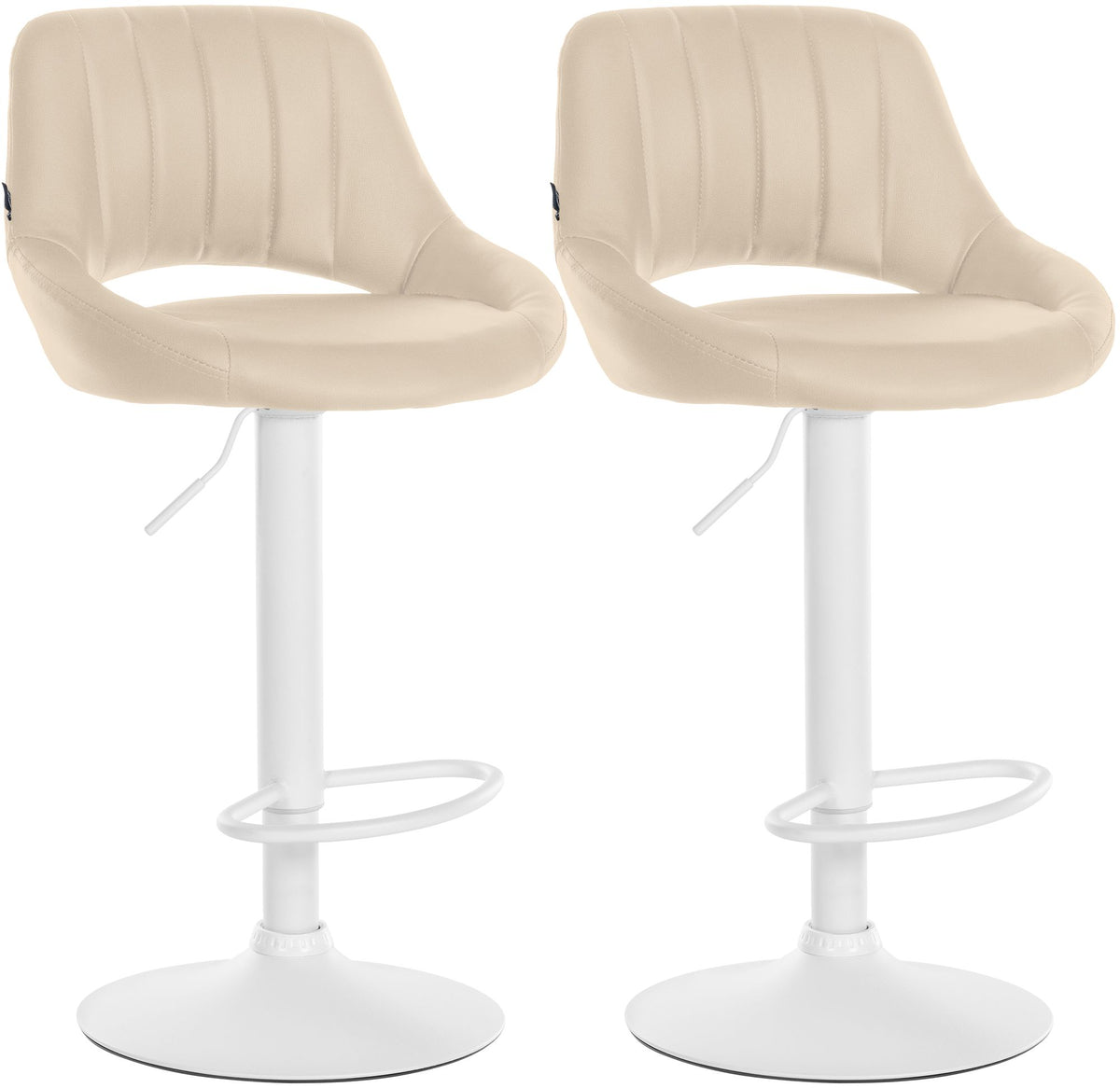 2er Set Barhocker Milet Kunstleder W – Ansicht 8