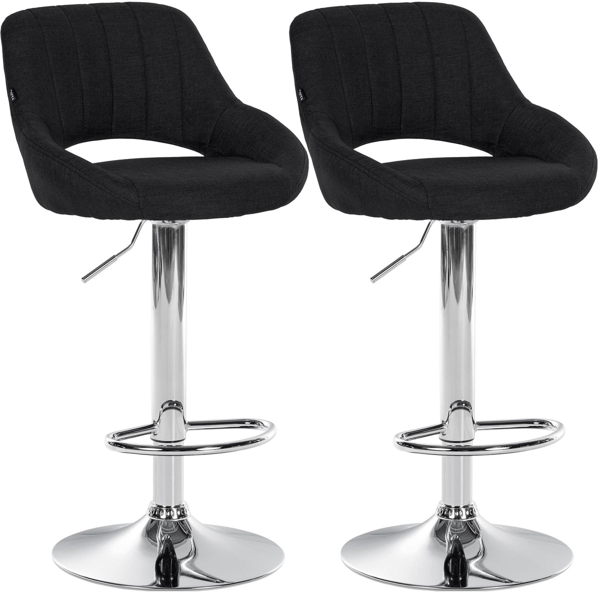 2er Set Barhocker Milet Stoff C