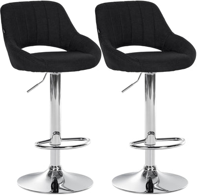 2er Set Barhocker Milet Stoff C