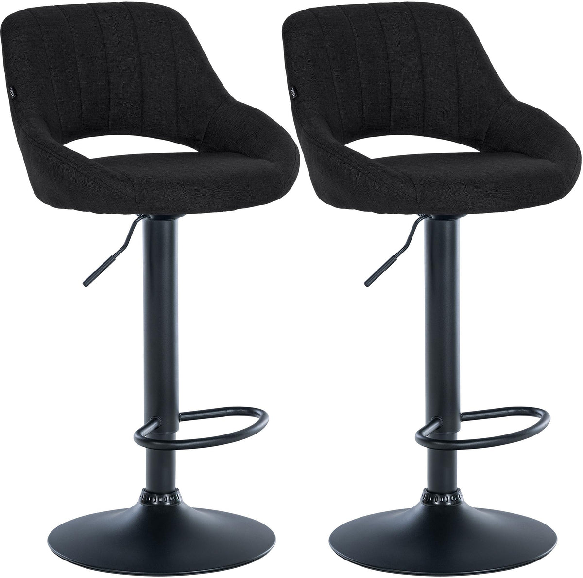 2er Set Barhocker Milet Stoff B