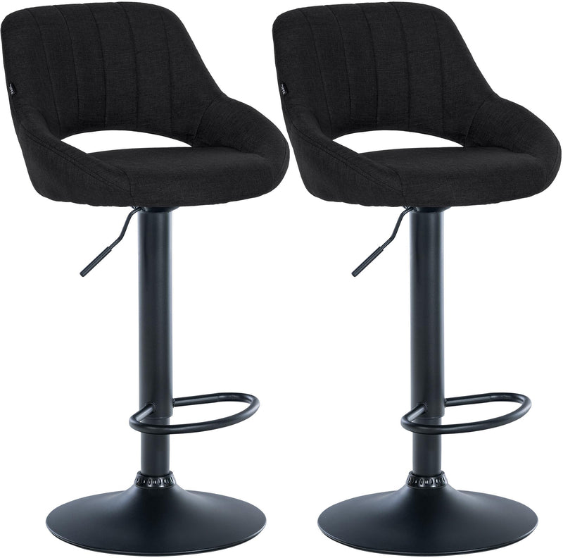 2er Set Barhocker Milet Stoff B