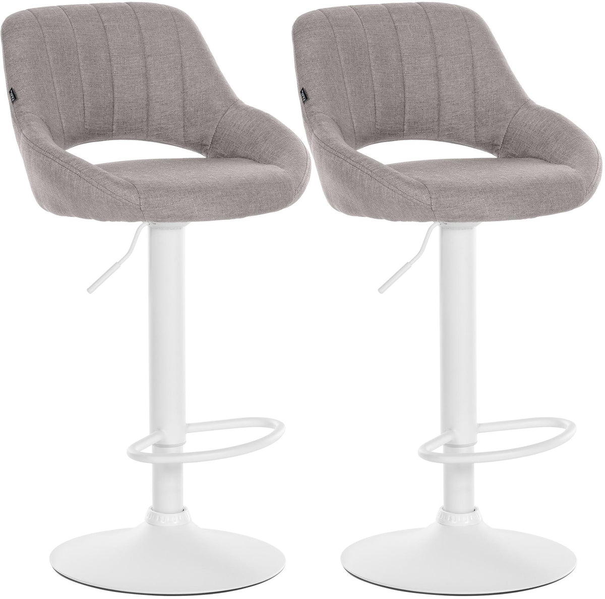 2er Set Barhocker Milet Stoff W – Ansicht 15