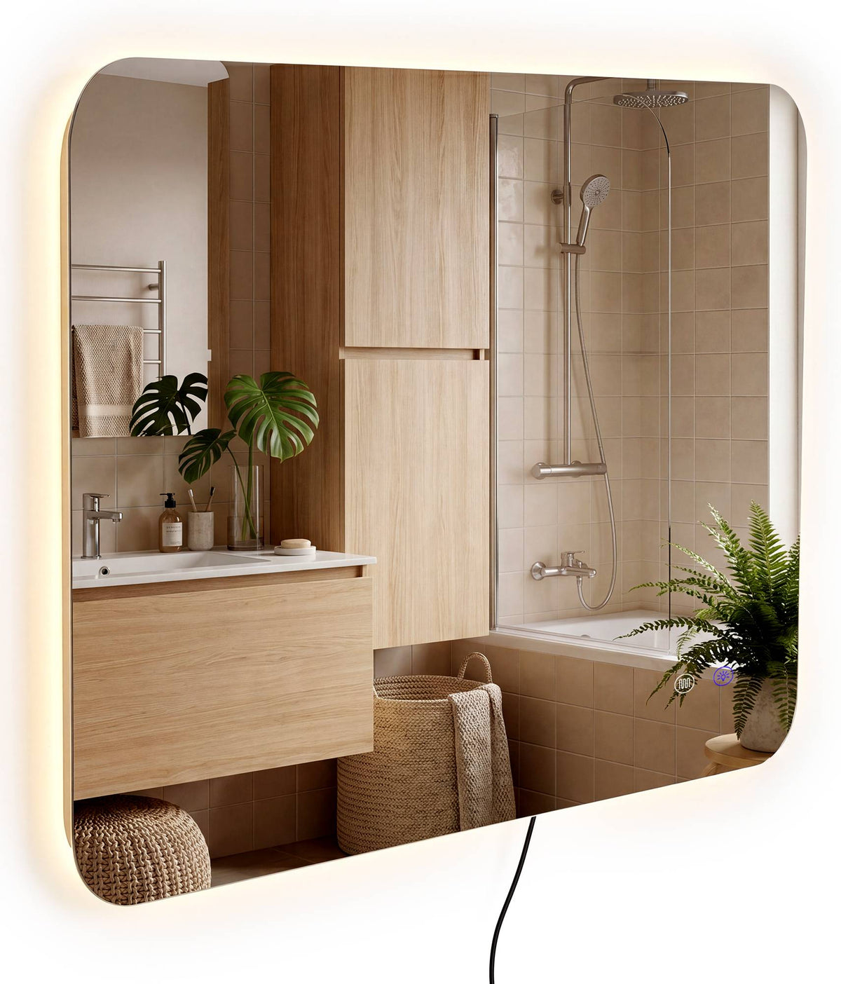 Badspiegel Palmiro 100x60 cm – Ansicht 4