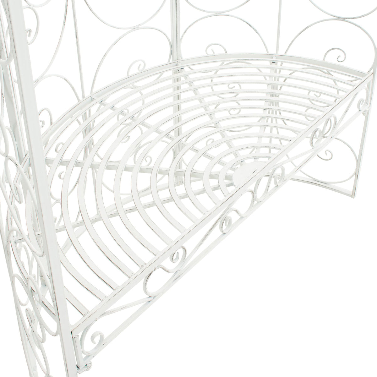 Halbpavillon Rosie mit Sitzbank – Ansicht 13