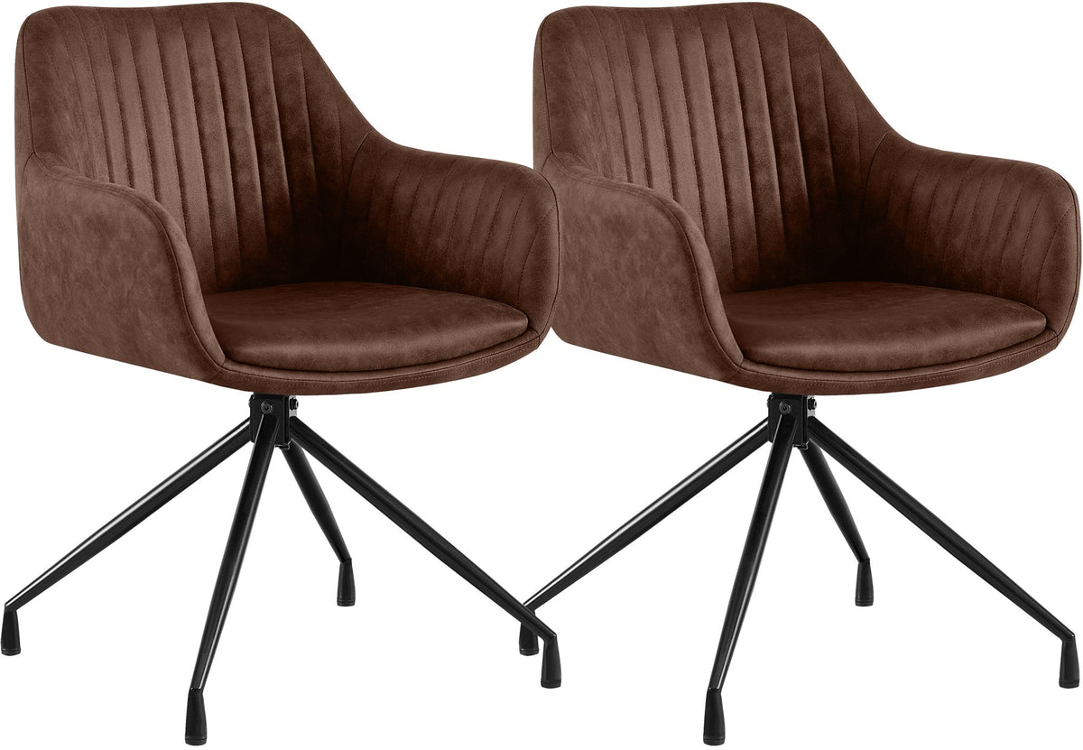 2er Set Esszimmerstuhl Welby Vintage – Ansicht 15