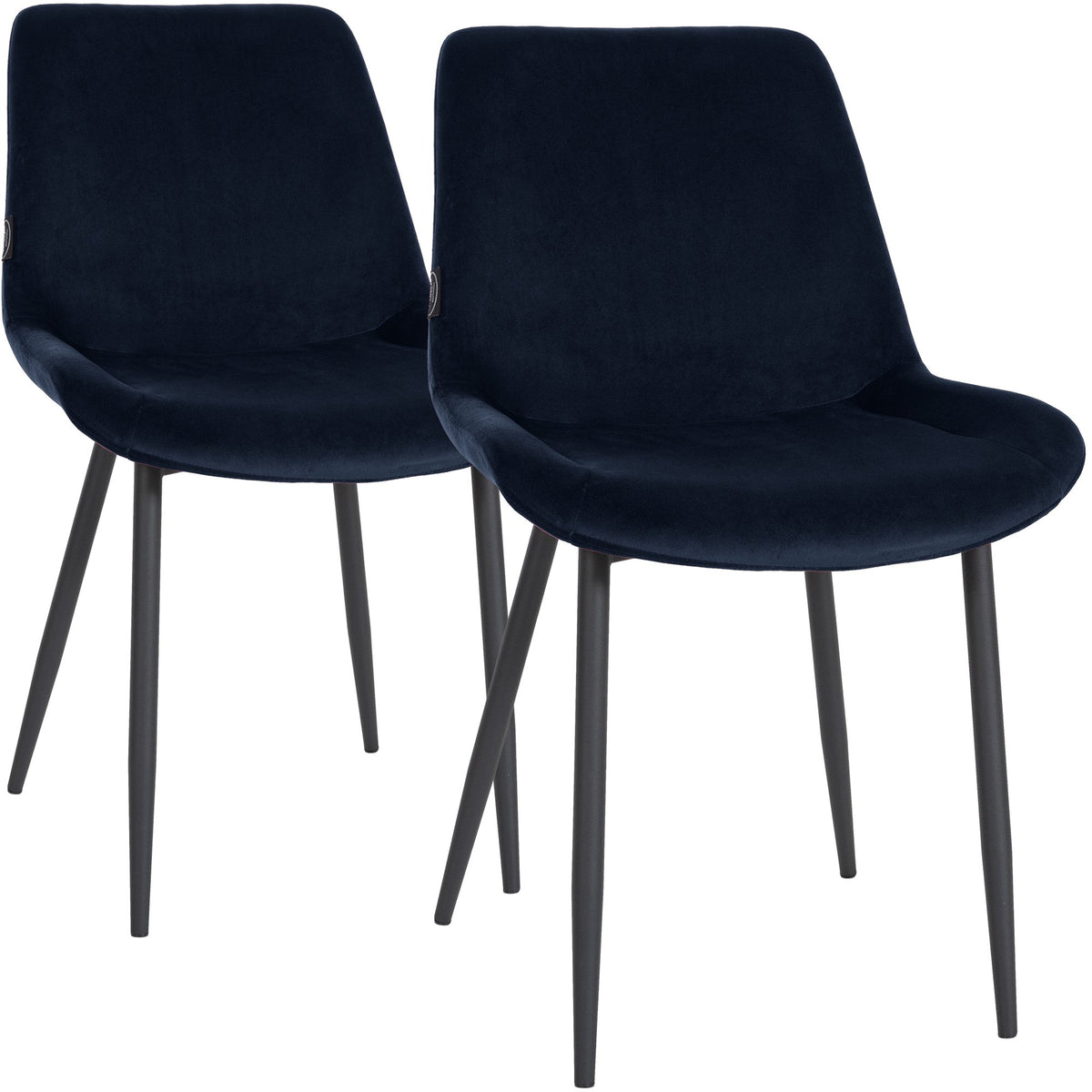 2er Set Esszimmerstühle Victoria Samt – Ansicht 15