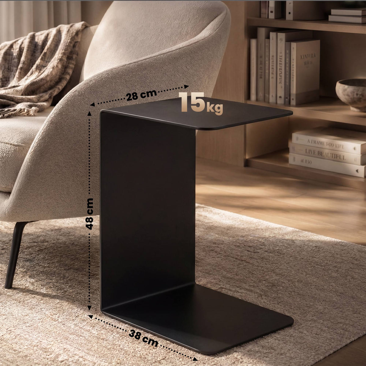Beistelltisch Selby 48 cm – Ansicht 9