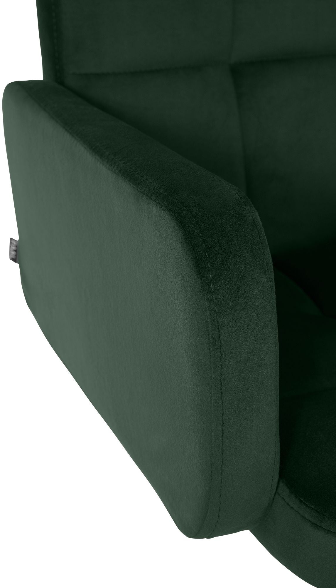 Barhocker Los Angeles Samt schwarz – Ansicht 7