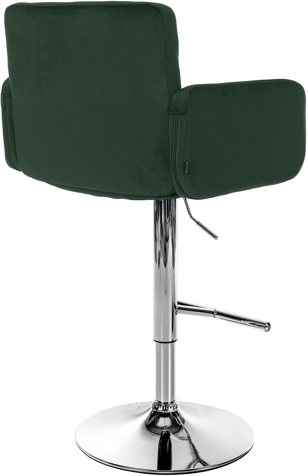 Barhocker Los Angeles Samt chrom – Ansicht 6