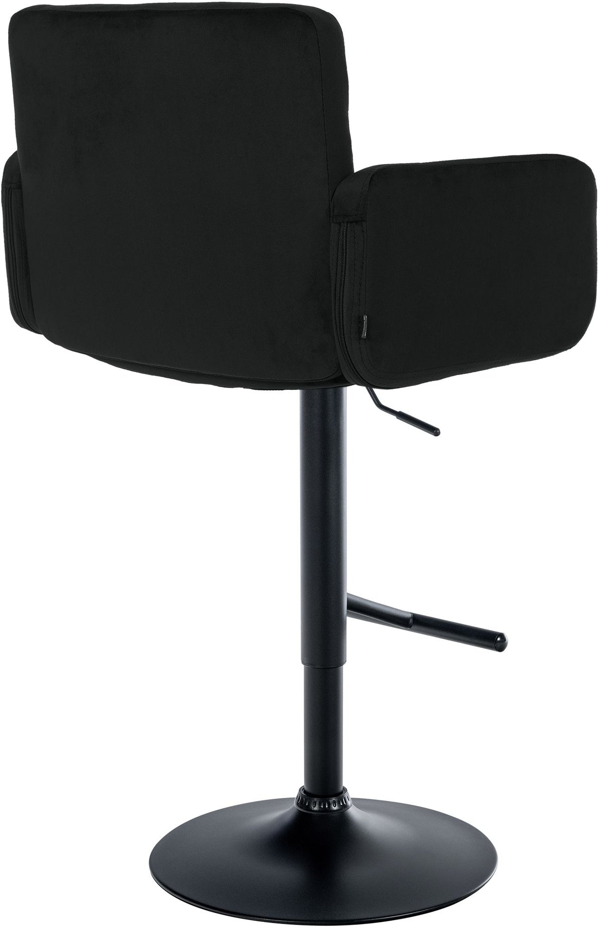 Barhocker Los Angeles Samt schwarz – Ansicht 13
