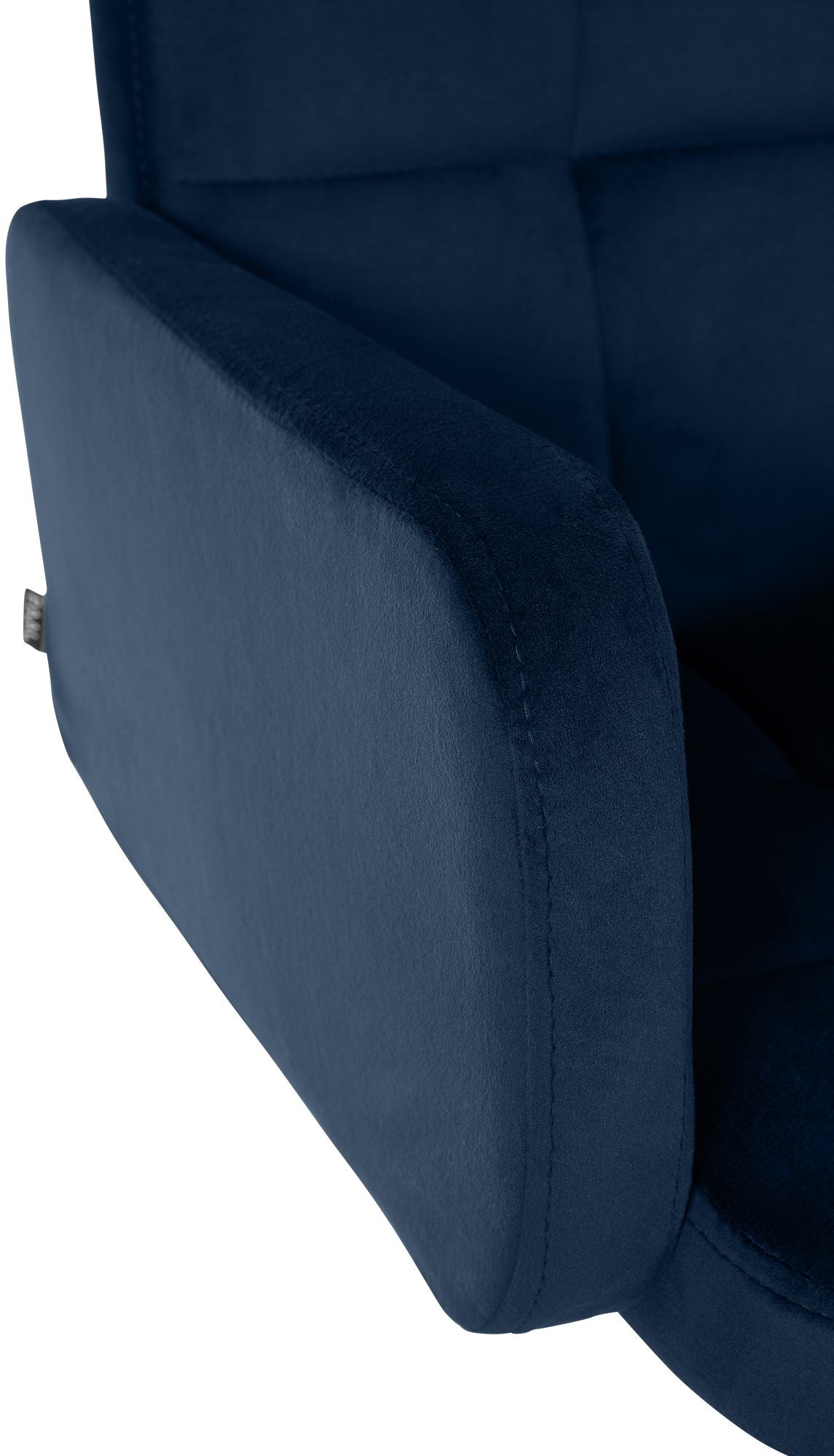 2er Set Barhocker Los Angeles Samt weiß – Ansicht 14