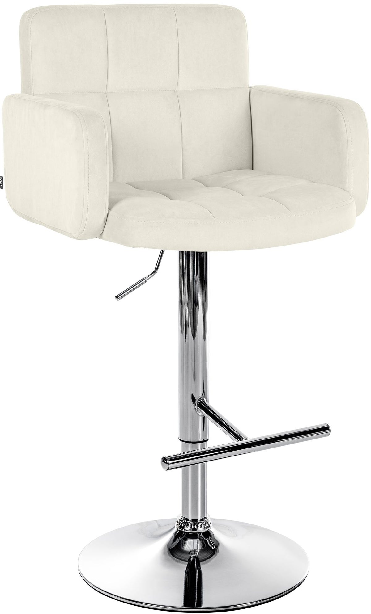 Barhocker Los Angeles Samt chrom – Ansicht 15