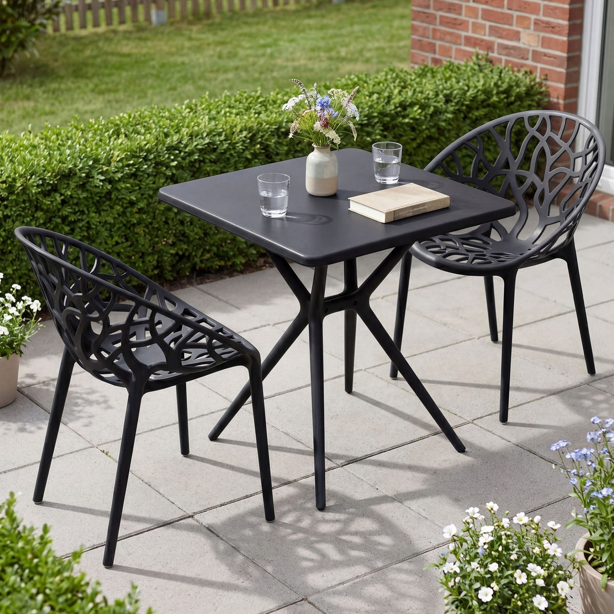 Gartenmöbel-Set Lumera mit 2 Stühlen – Ansicht 2
