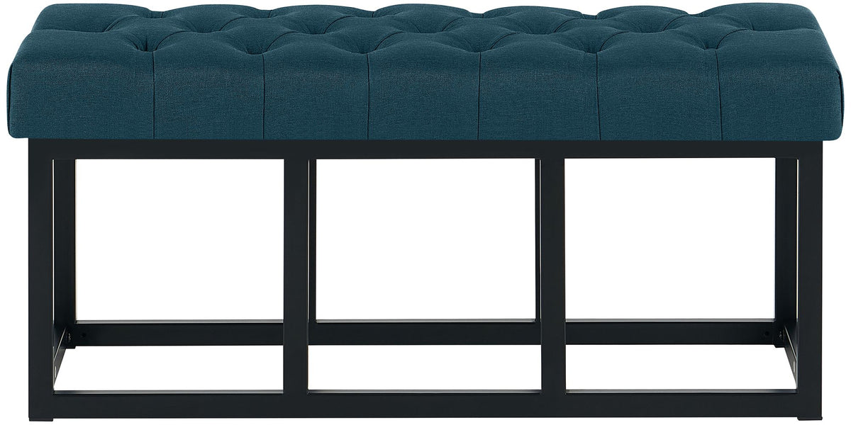 Sitzbank Amun Stoff Schwarz 100 cm – Ansicht 4