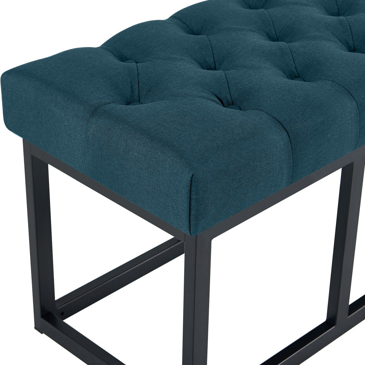 Sitzbank Amun Stoff Schwarz 100 cm – Ansicht 6