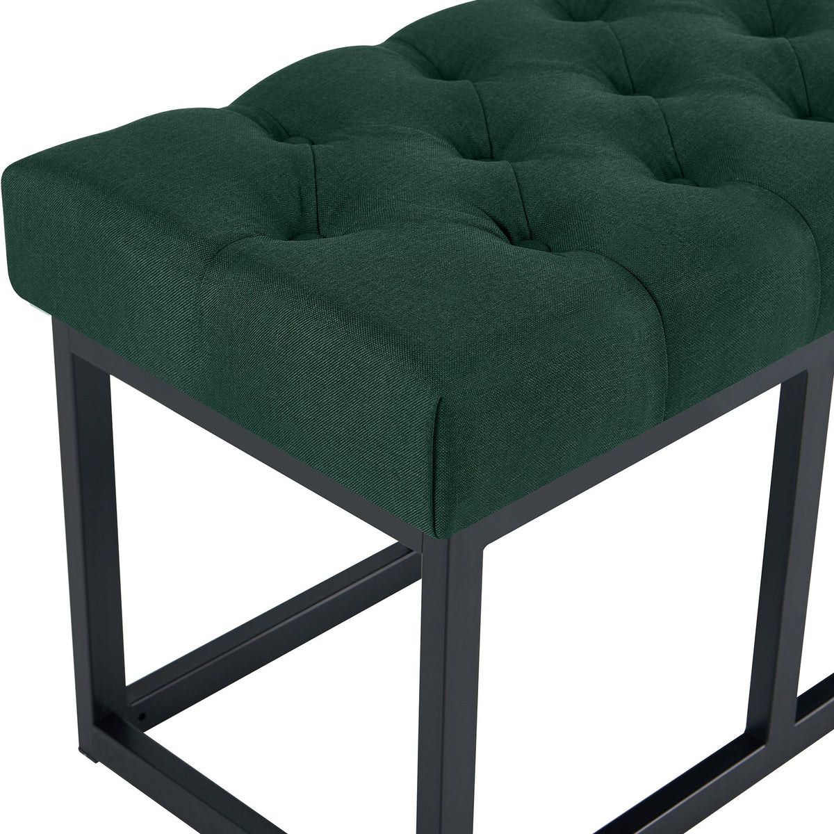Sitzbank Amun Stoff Schwarz 150 cm – Ansicht 16