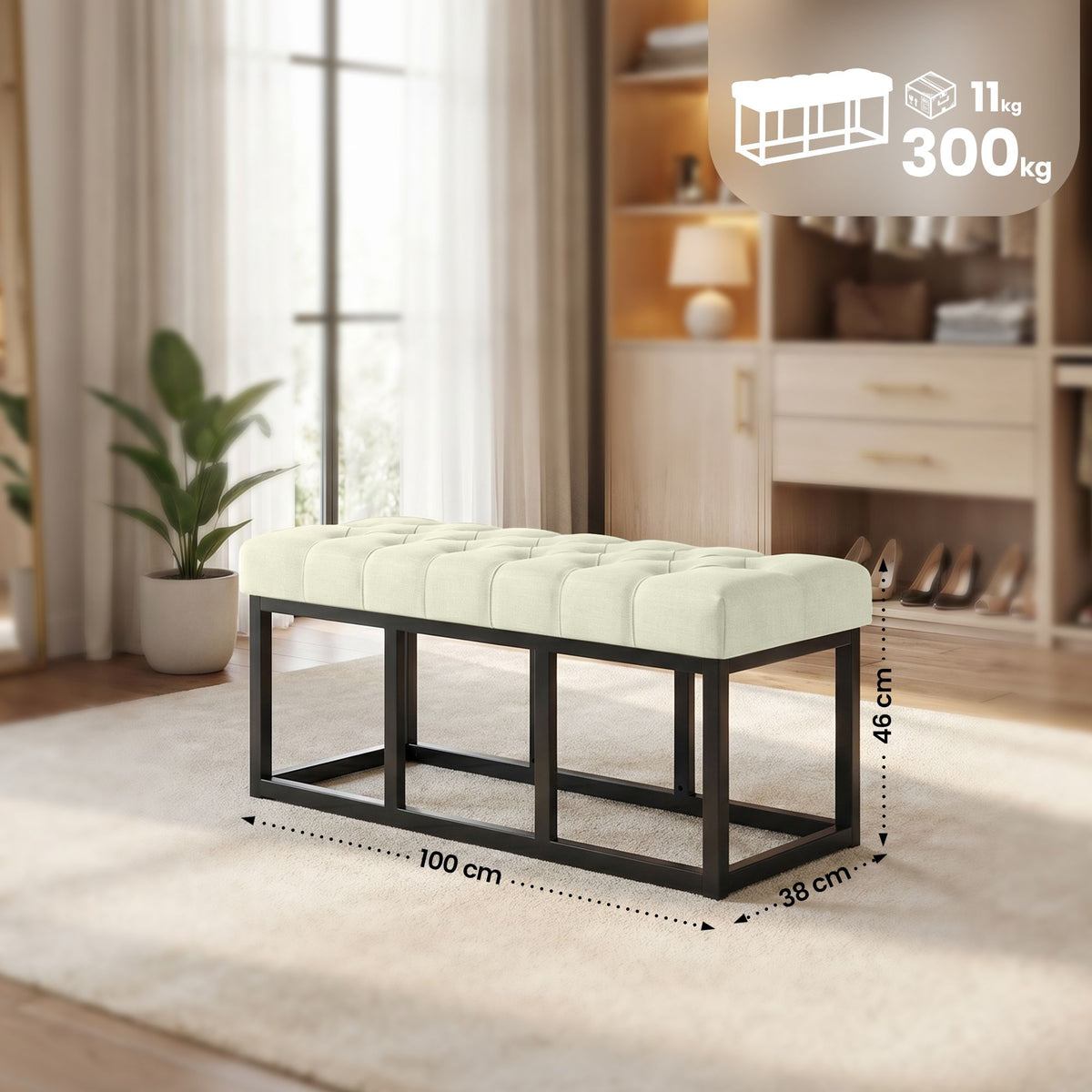 Sitzbank Amun Stoff B100 – Ansicht 9