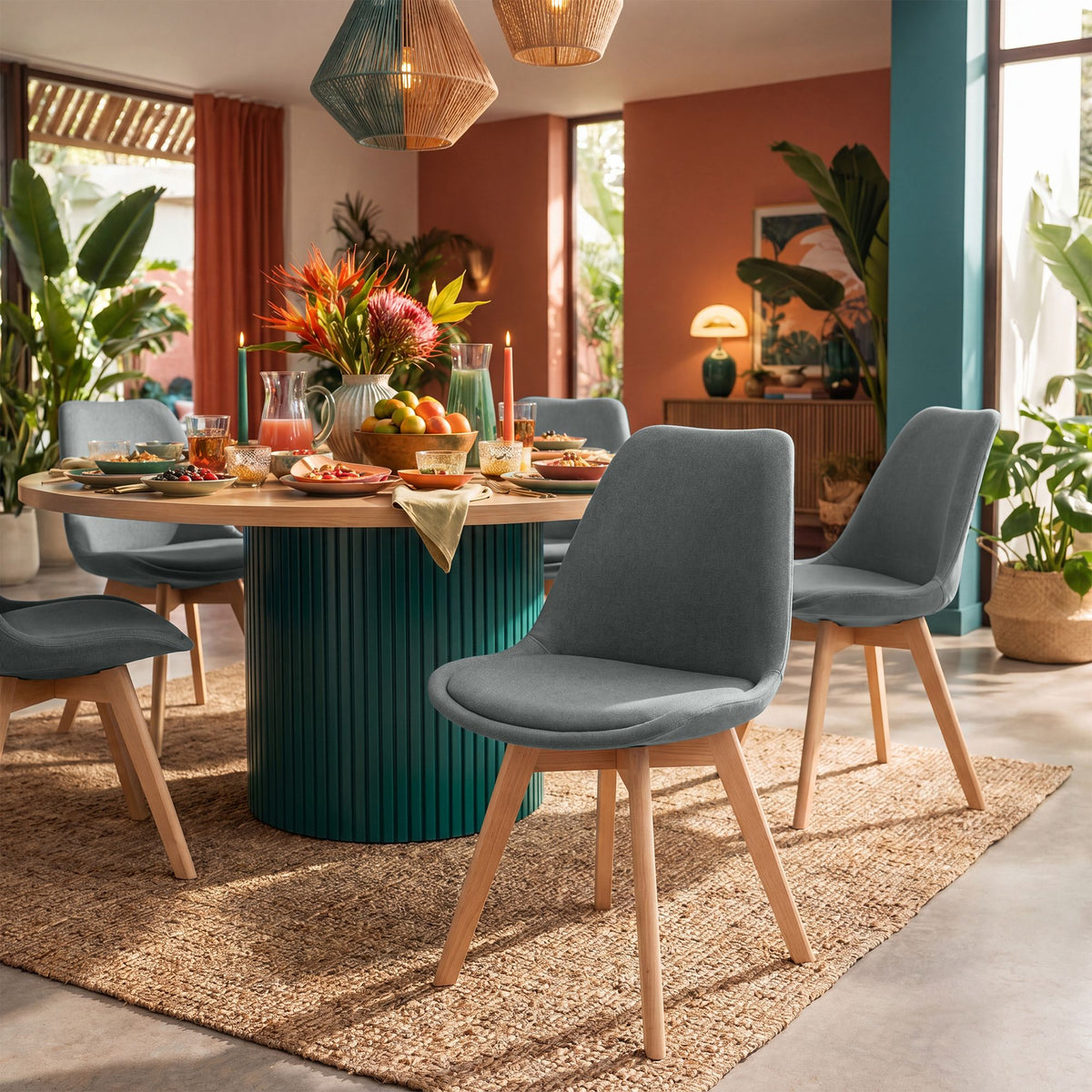 Stuhl Linares Stoff – Ansicht 10