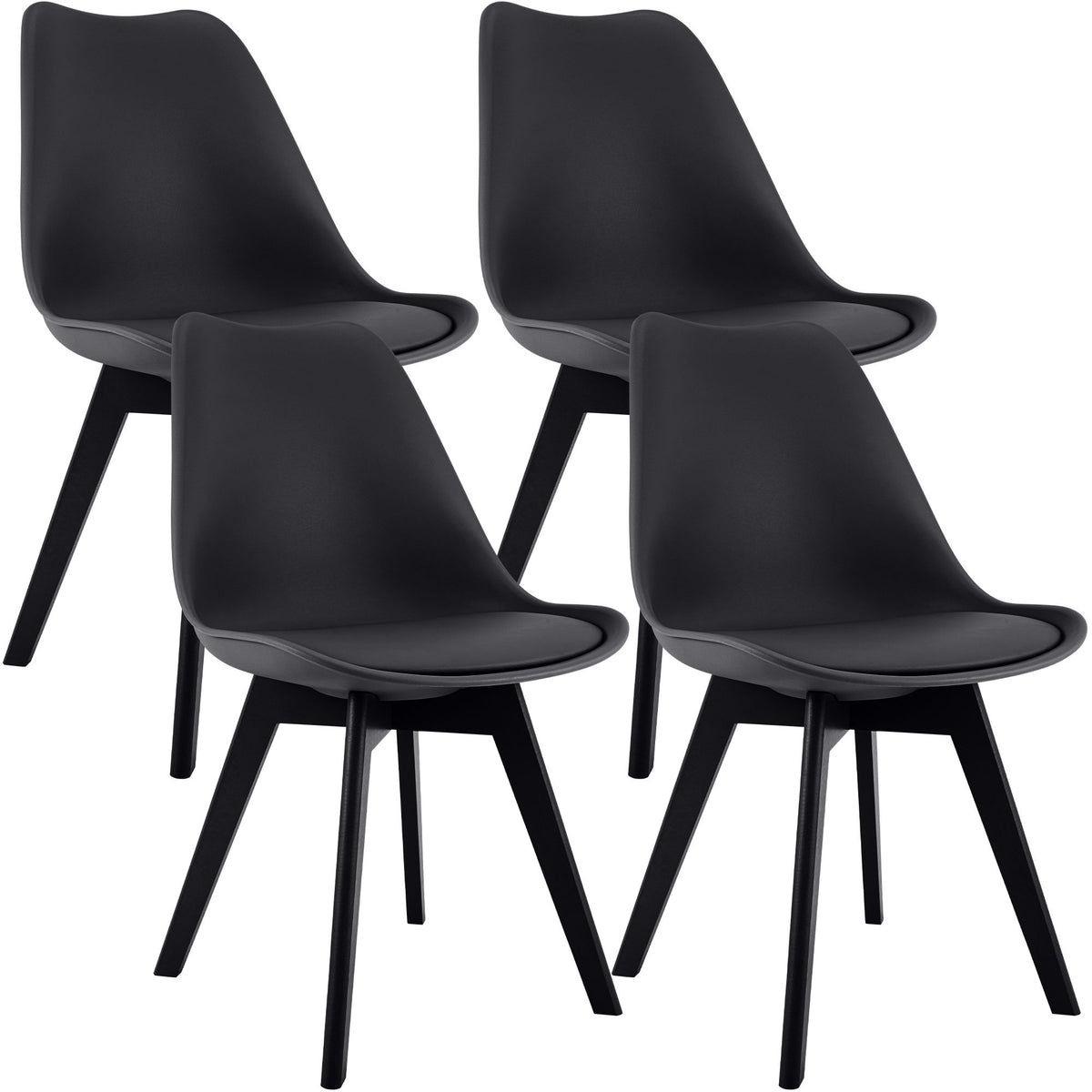 4er Set Stuhl Linares Kunststoff – Ansicht 15