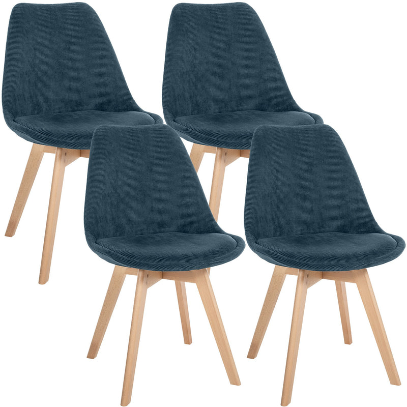 4er Set Stuhl Linares Cord