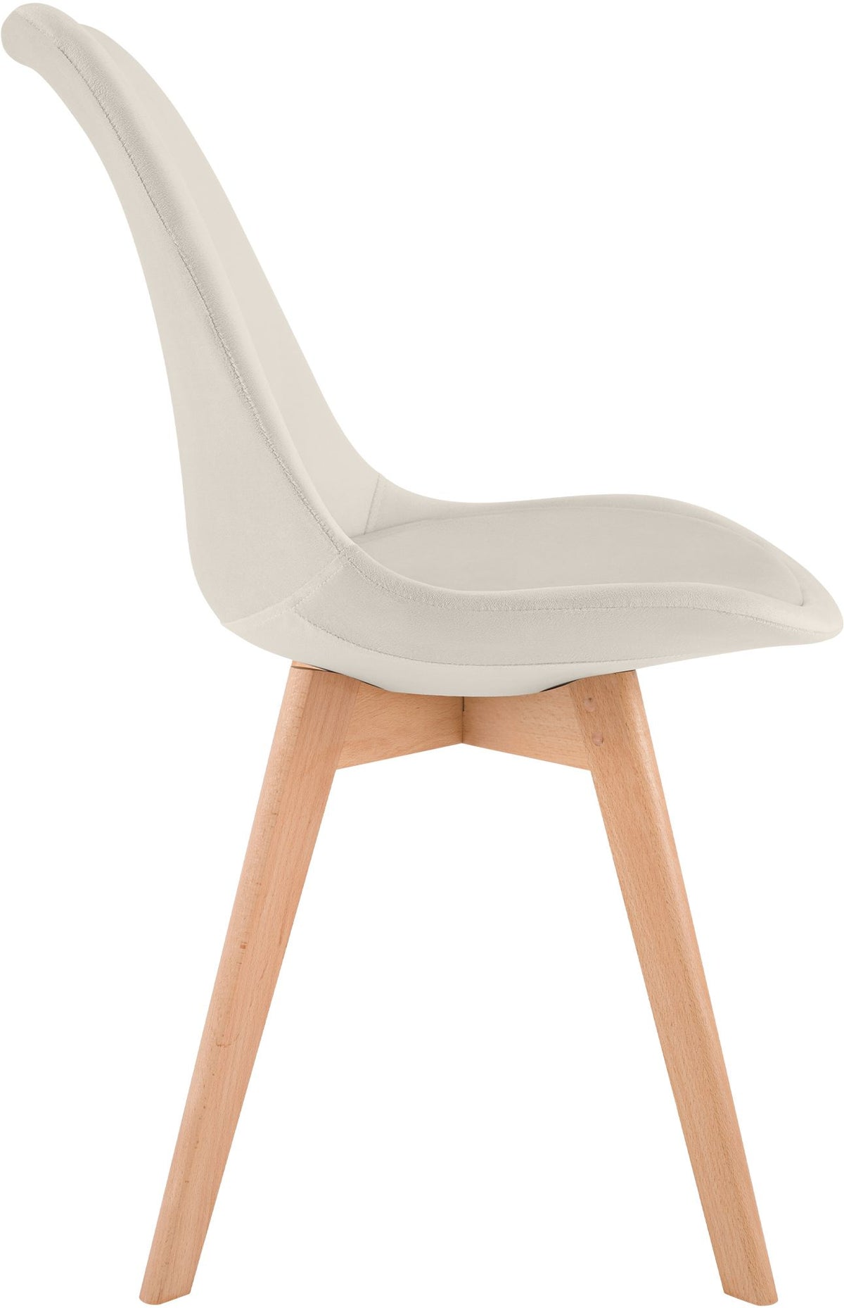 4er Set Stuhl Linares Samt – Ansicht 5