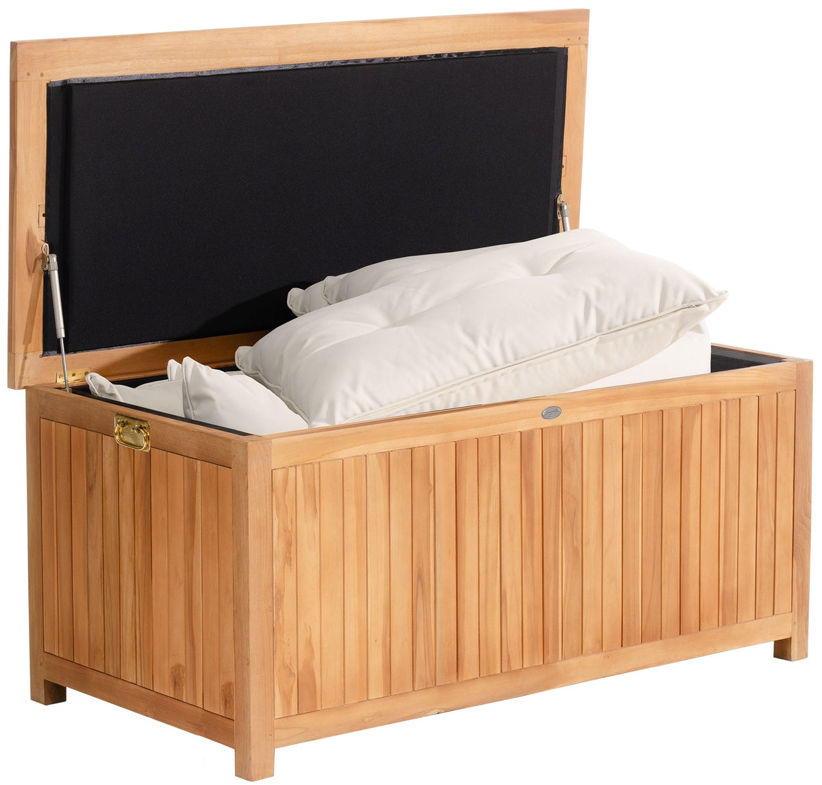 Teak Gartenbox Odessa 140X77X63