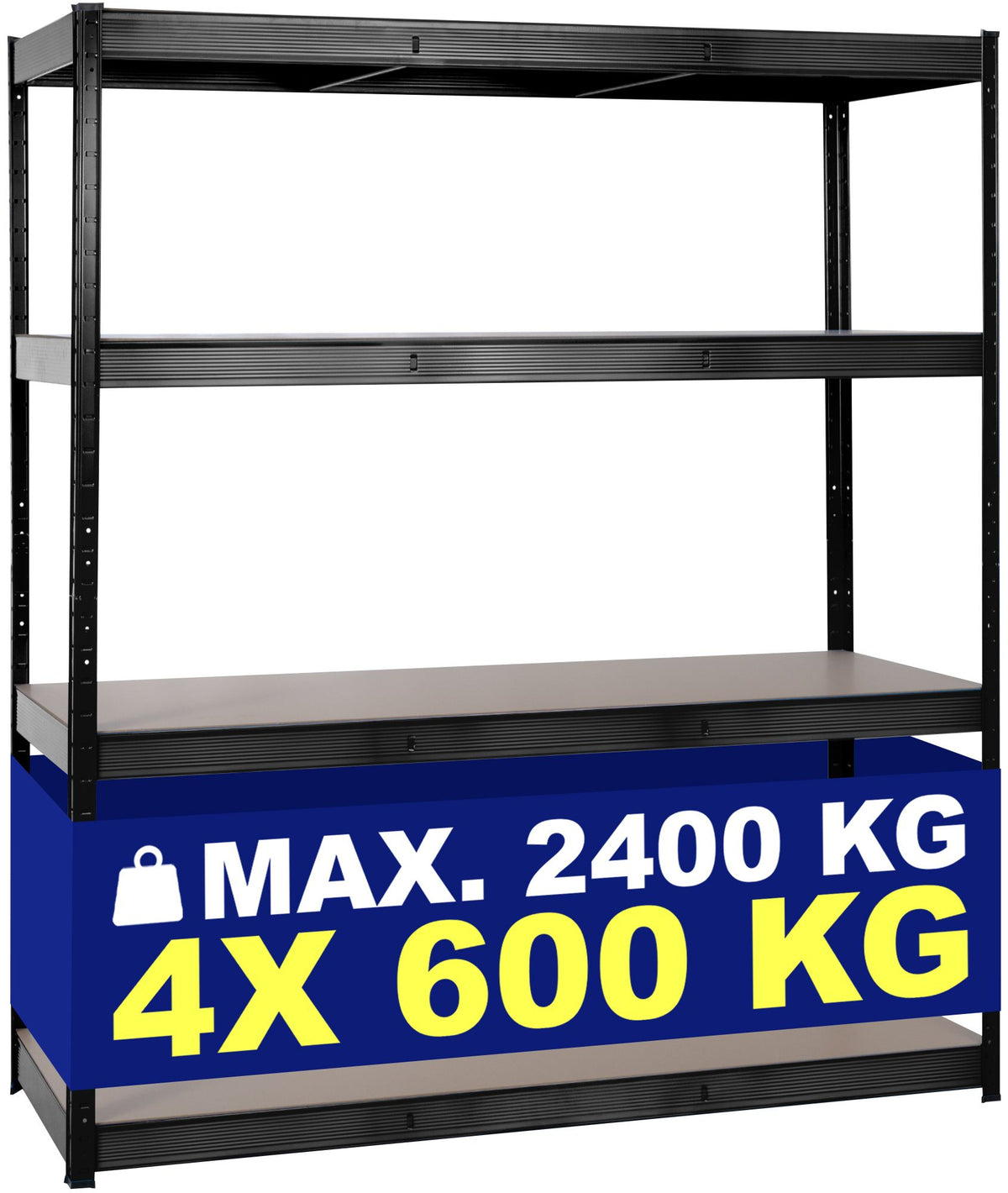 Schwerlastregal 160x60x180 cm – Ansicht 15