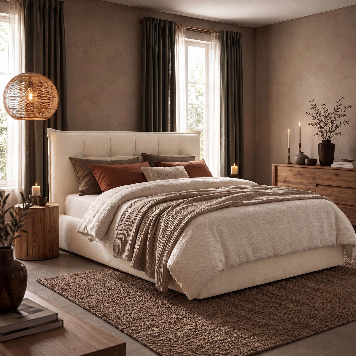 Bett Mirka 160x200 cm Stoff – Ansicht 20