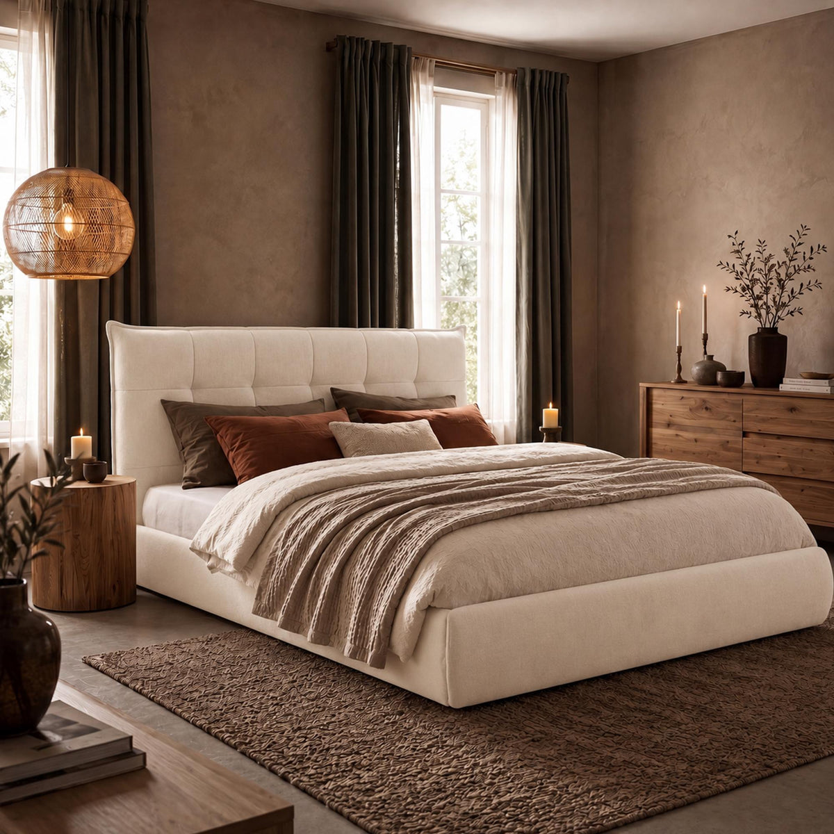 Bett Mirka 180x200 cm Stoff – Ansicht 20
