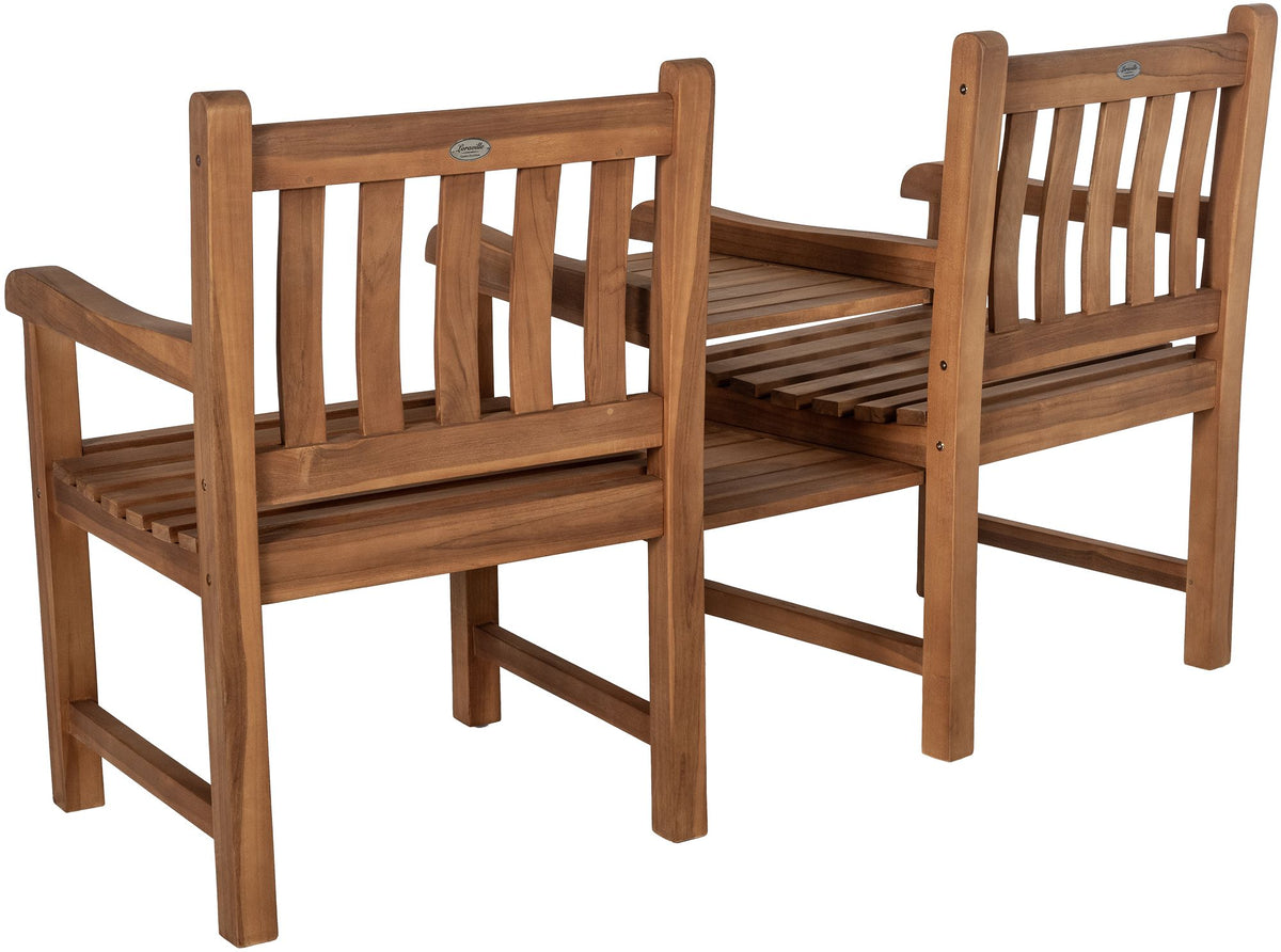 Teakbank Briony mit Tisch – Ansicht 7