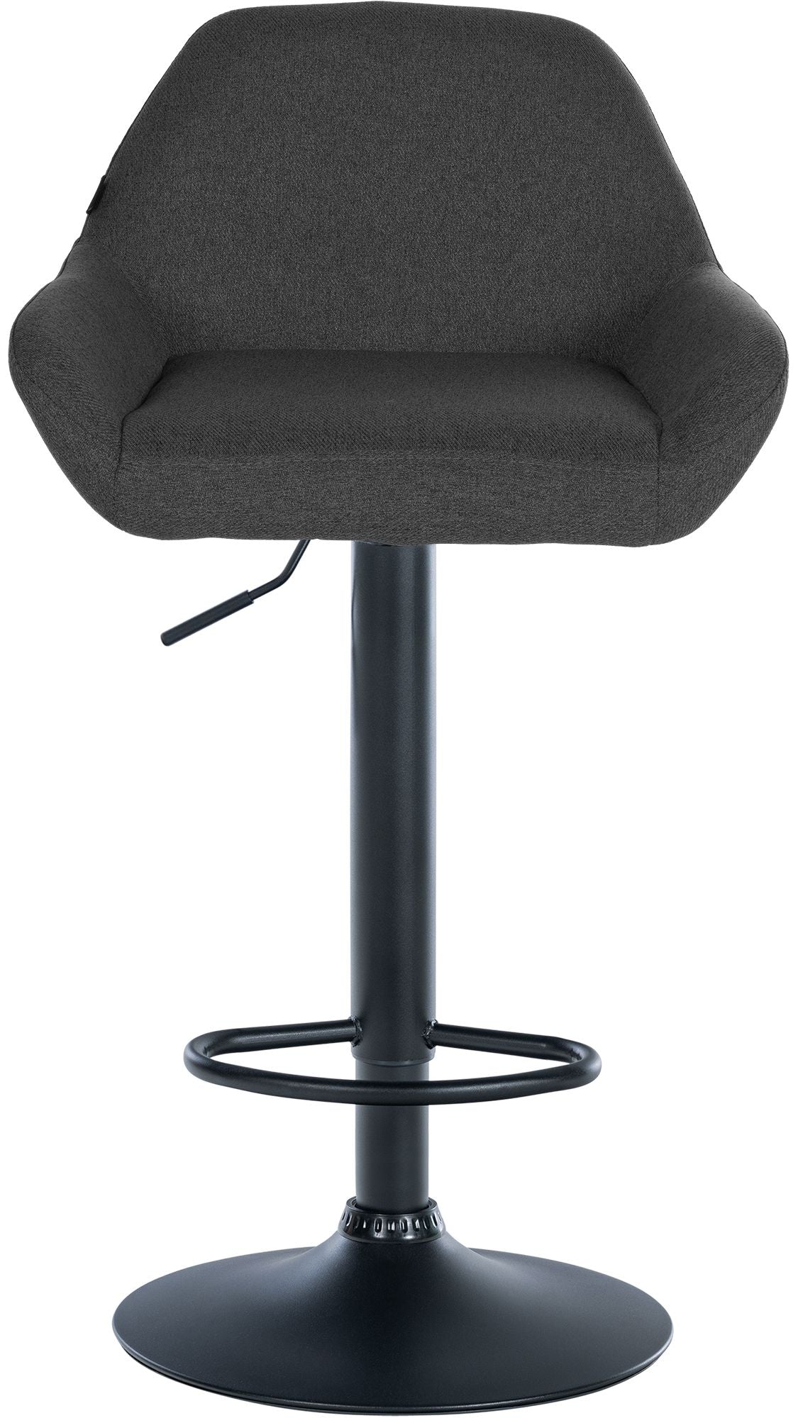 2er Set Barhocker Braga Stoff schwarz – Ansicht 20