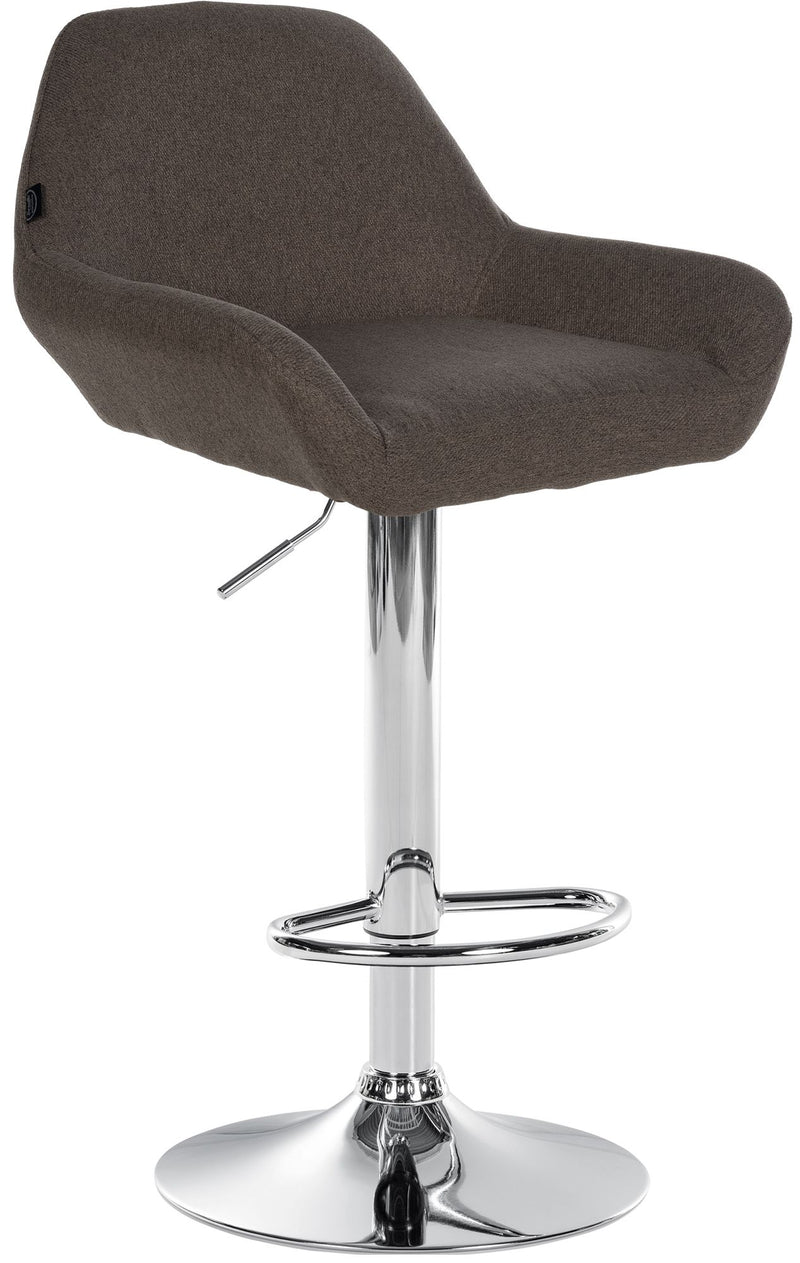 Barhocker Braga Stoff chrom