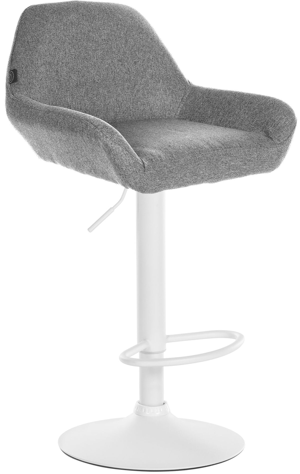 Barhocker Braga Stoff weiß – Ansicht 15