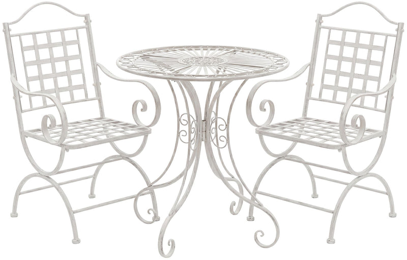 Gartenmöbel-Set Viro mit 2 Stühlen