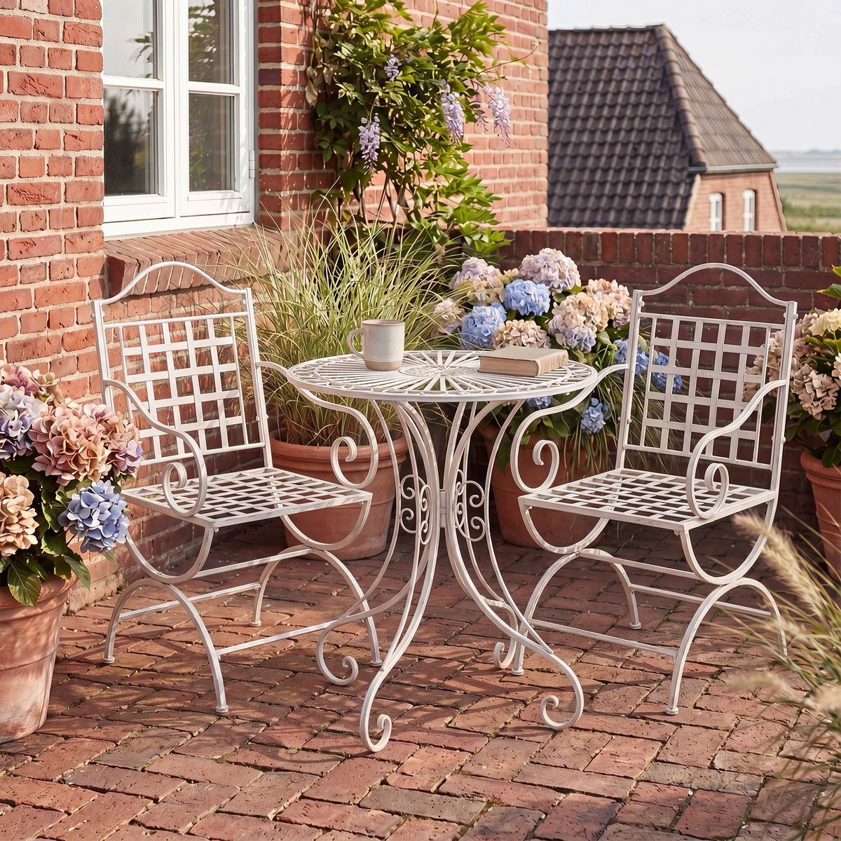 Gartenmöbel-Set Viro mit 2 Stühlen – Ansicht 4
