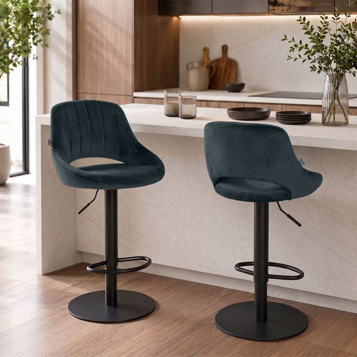 Barhocker HD Milet B Samt – Ansicht 11