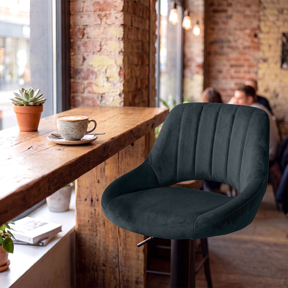 Barhocker HD Milet B Samt – Ansicht 10