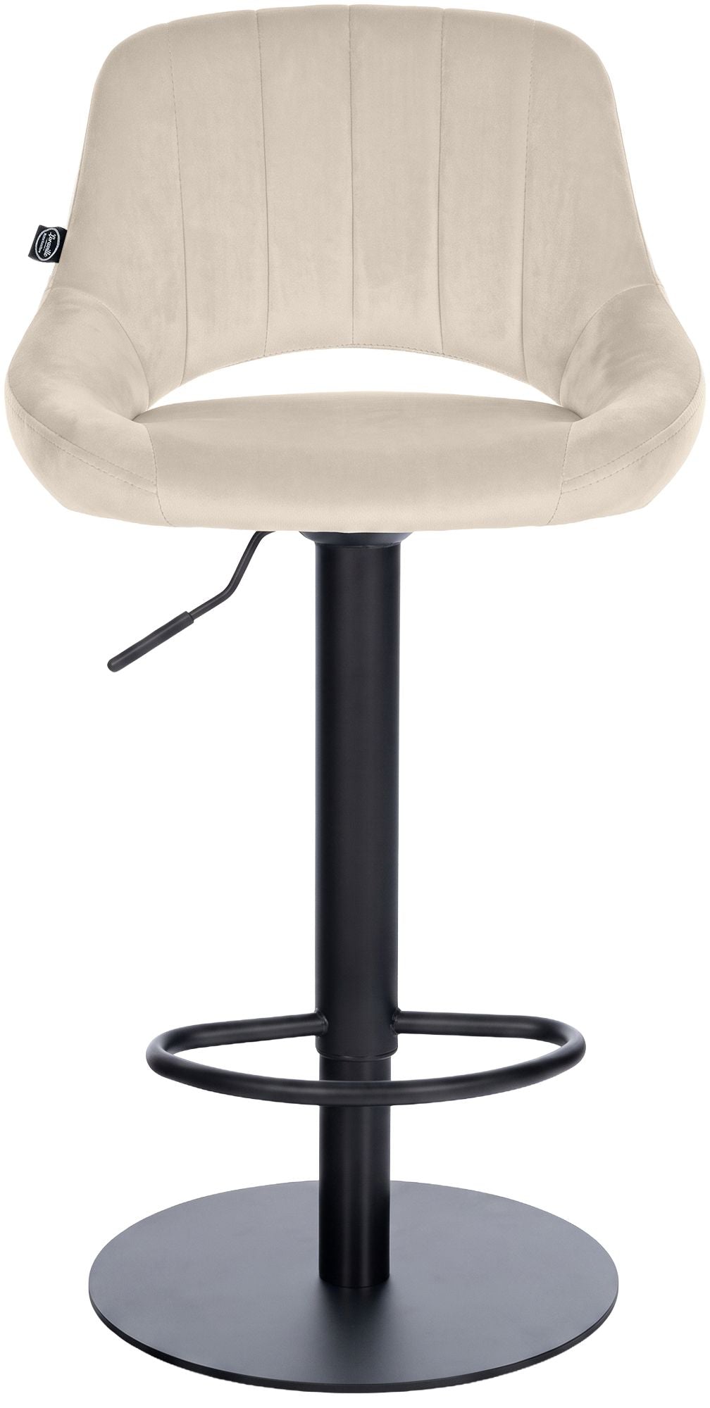 2er Set Barhocker HD Milet B Samt – Ansicht 19