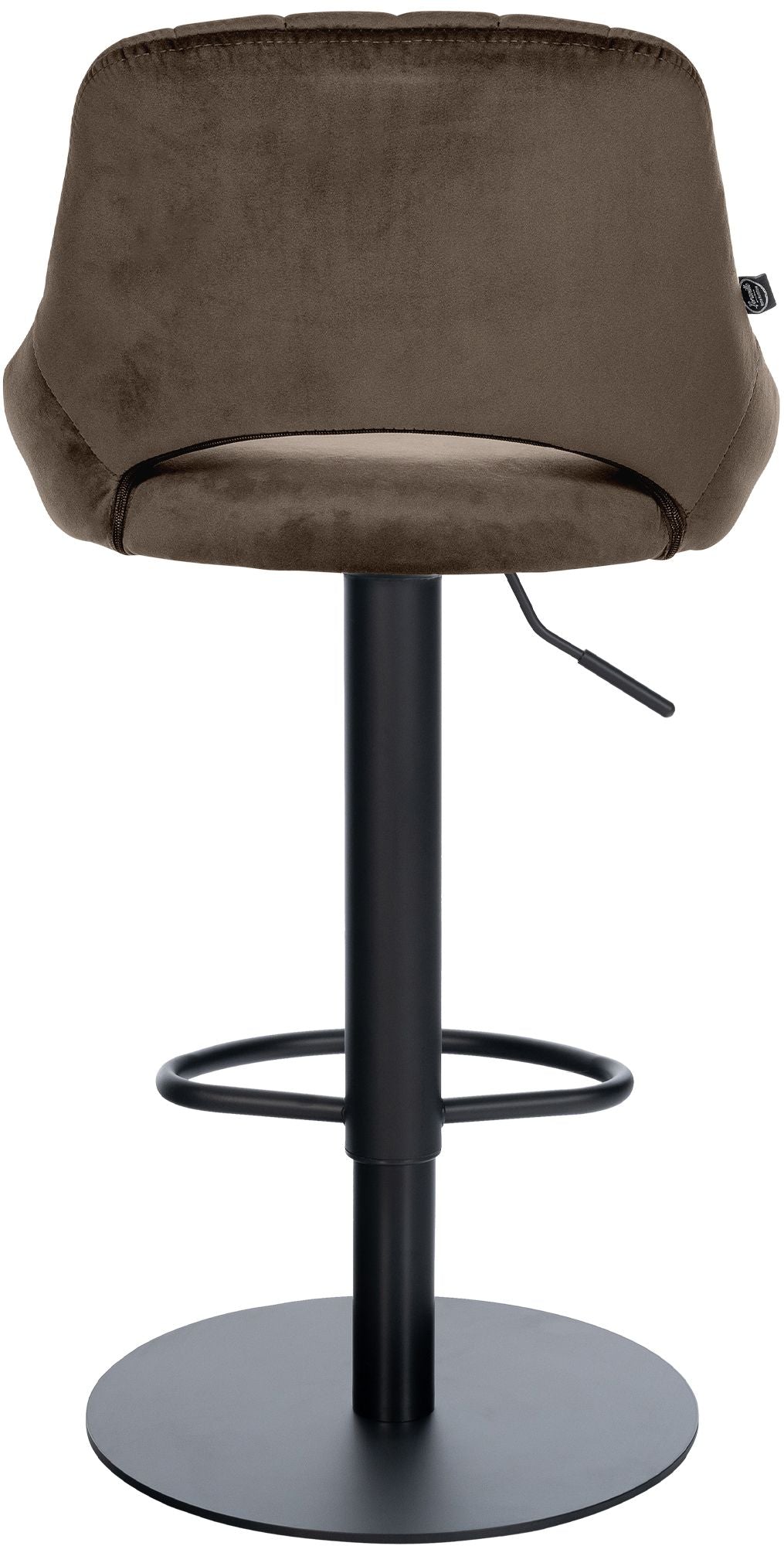 2er Set Barhocker HD Milet B Samt – Ansicht 7