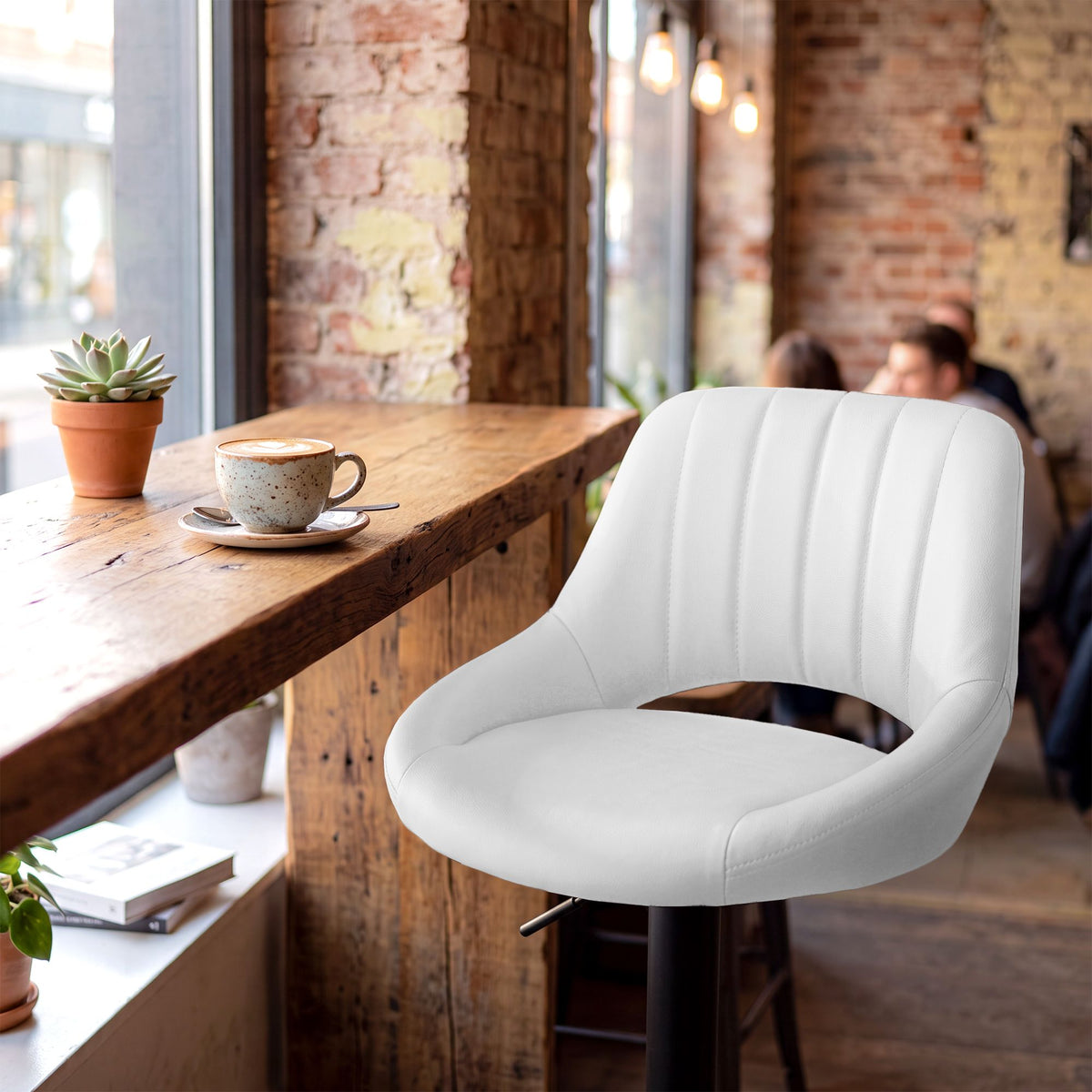 Barhocker HD Milet B Kunstleder – Ansicht 3