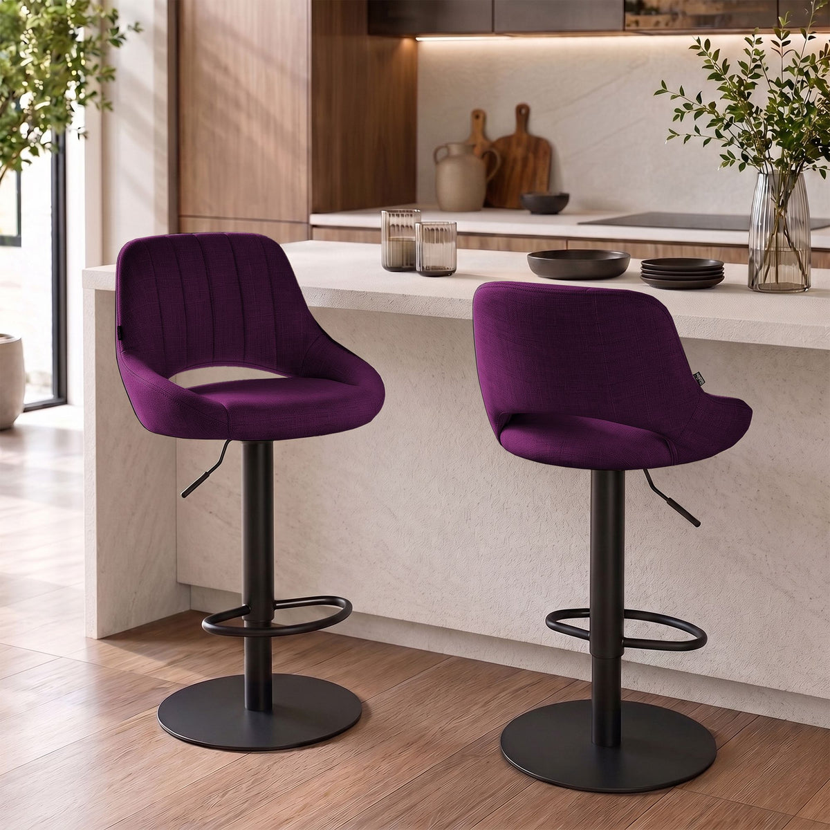 Barhocker HD Milet B Stoff – Ansicht 11