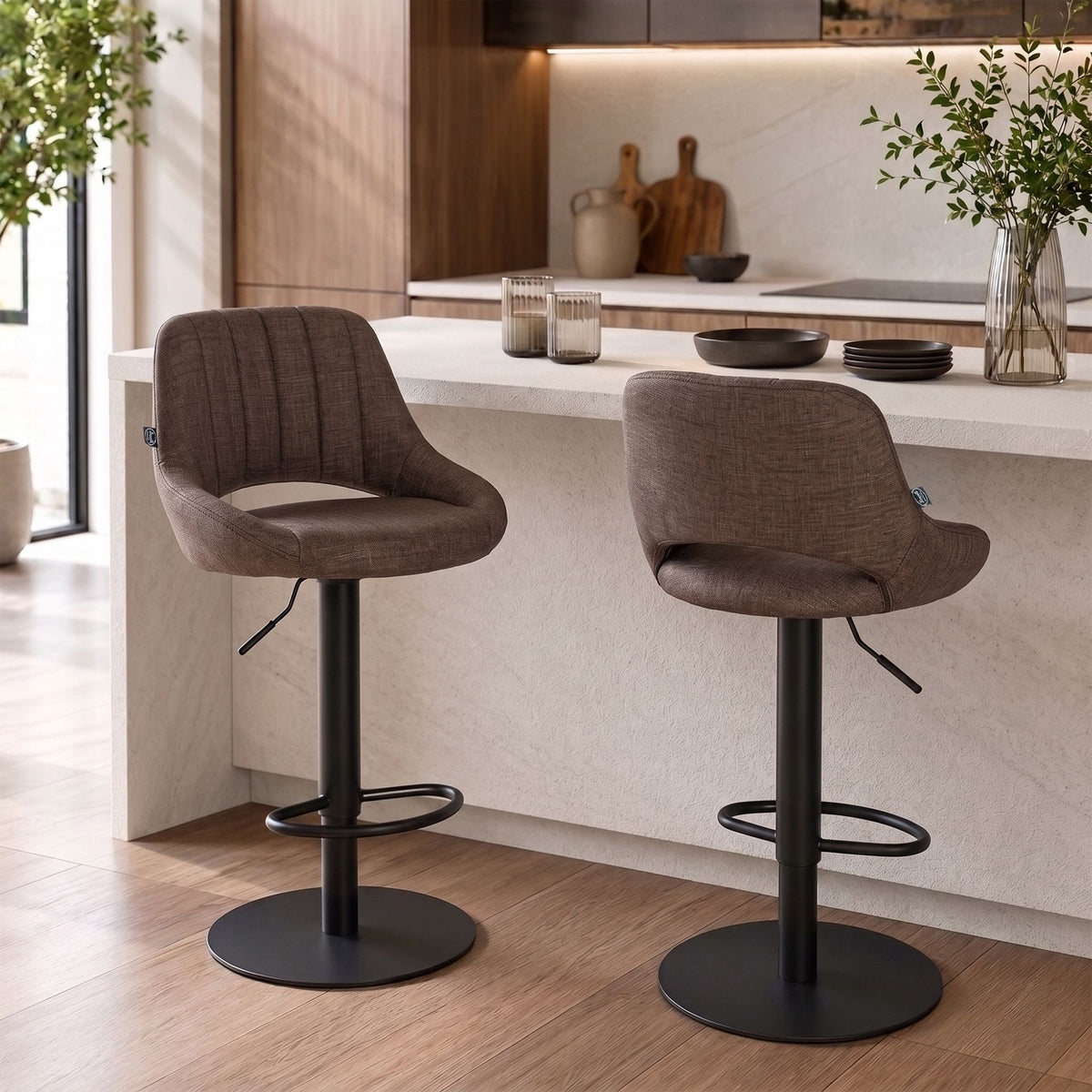 Barhocker HD Milet B Stoff – Ansicht 4