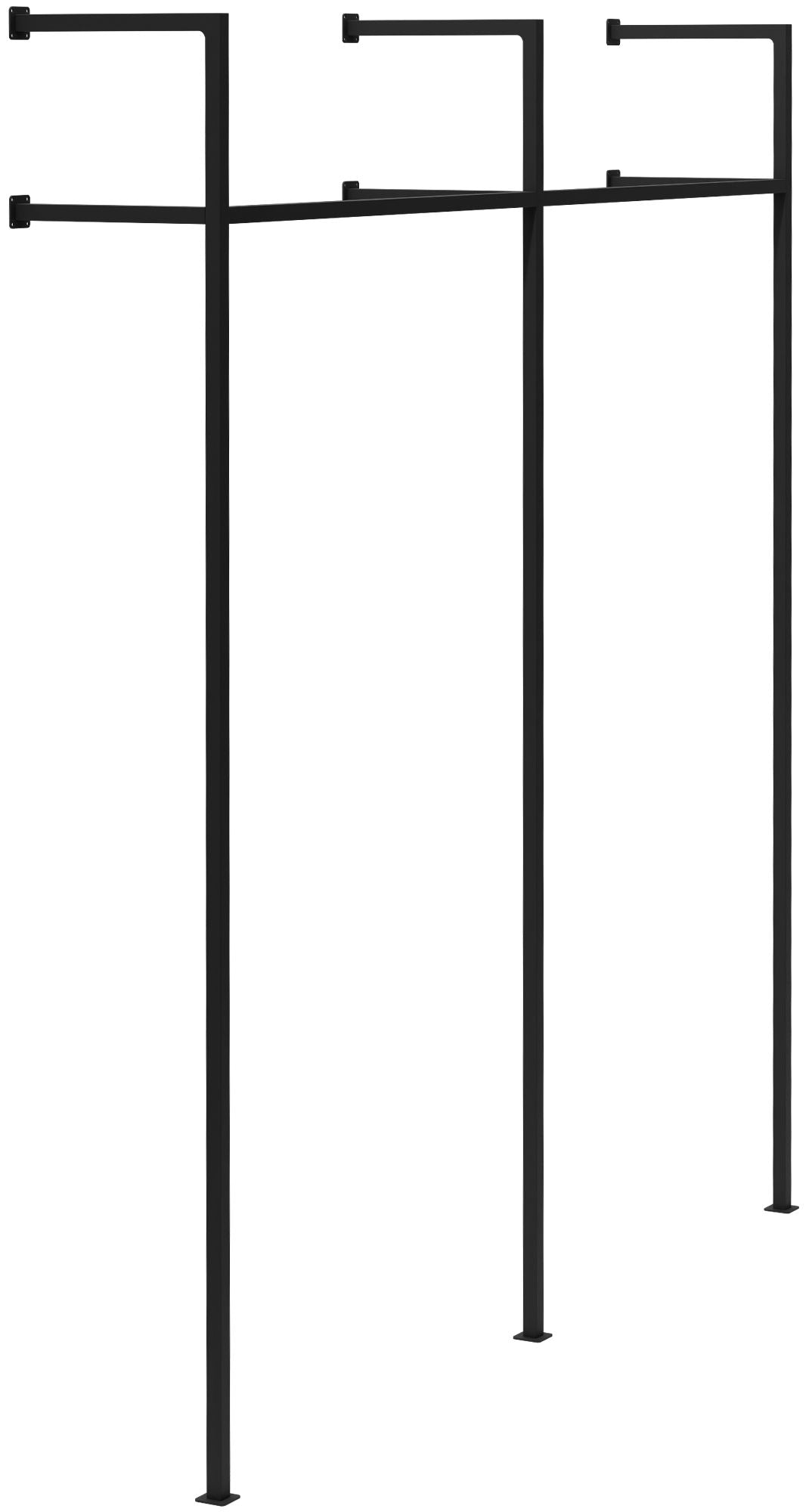Wandgarderobe Merton 195,5x35x220 cm – Ansicht 5