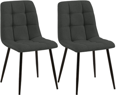 2er Set Esszimmerstuhl Tilde Stoff