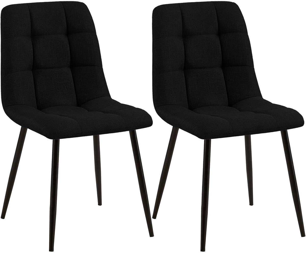 2er Set Esszimmerstuhl Tilde Stoff – Ansicht 15