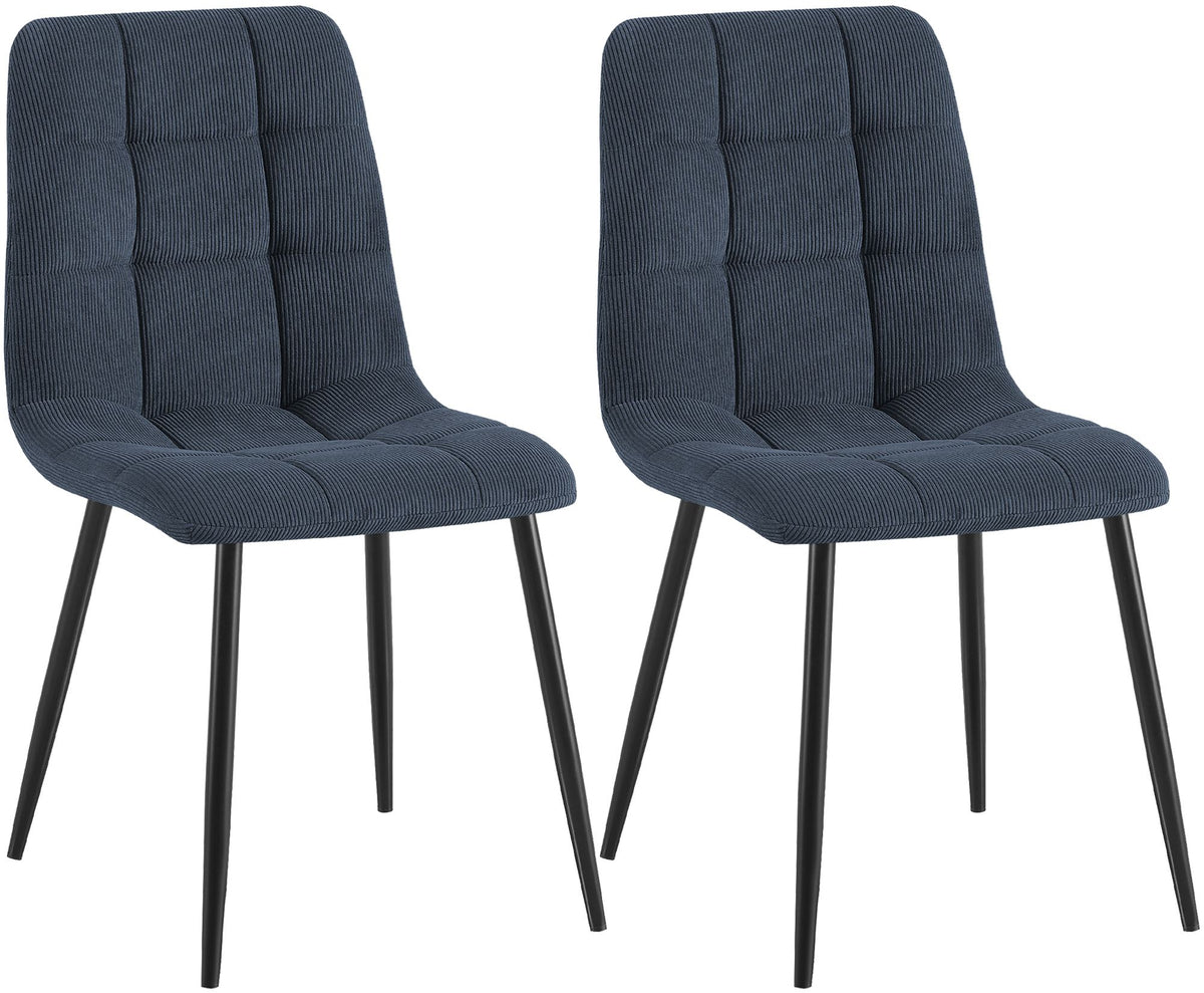 2er Set Esszimmerstuhl Tilde Cord – Ansicht 15