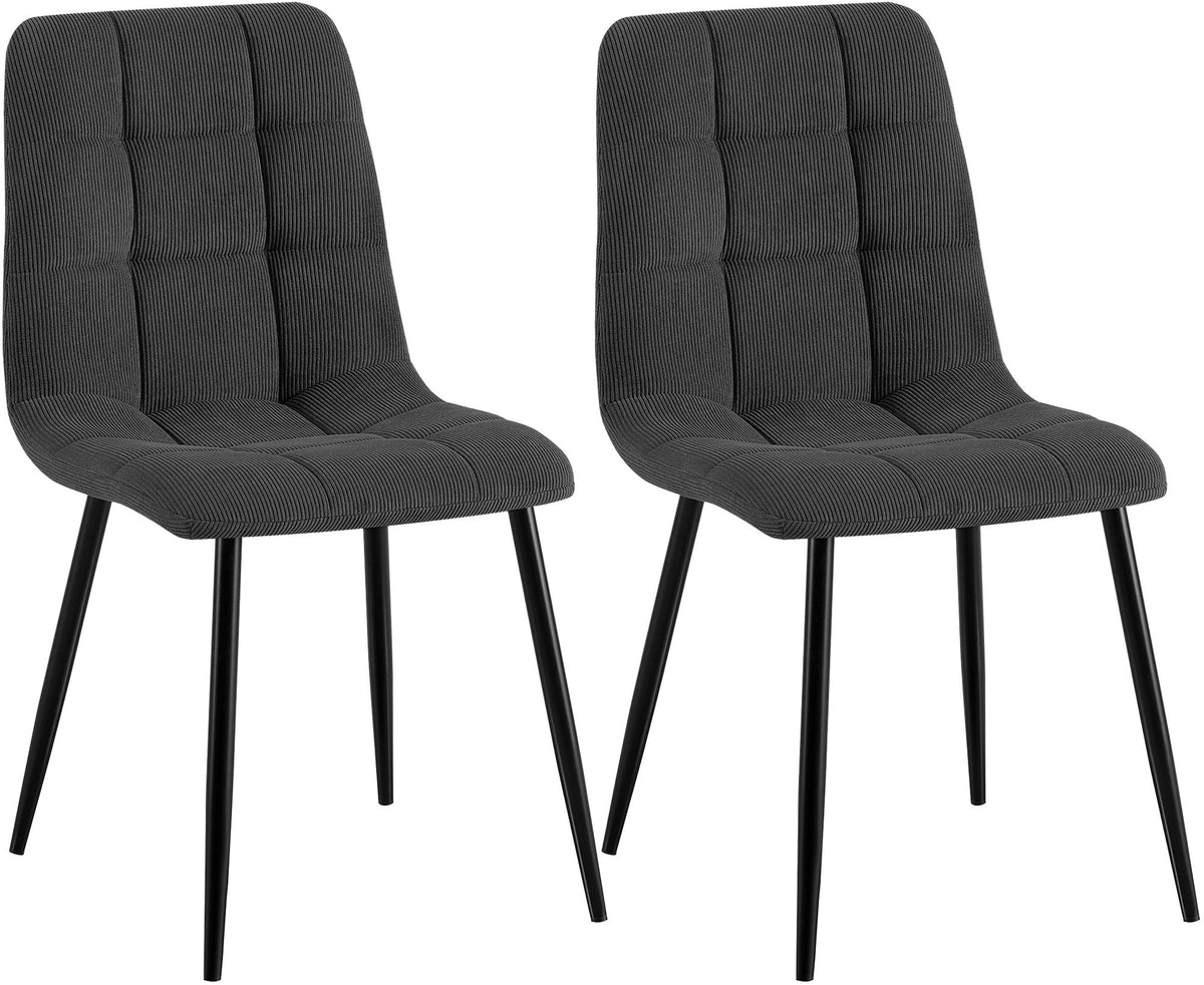 2er Set Esszimmerstuhl Tilde Cord – Ansicht 8