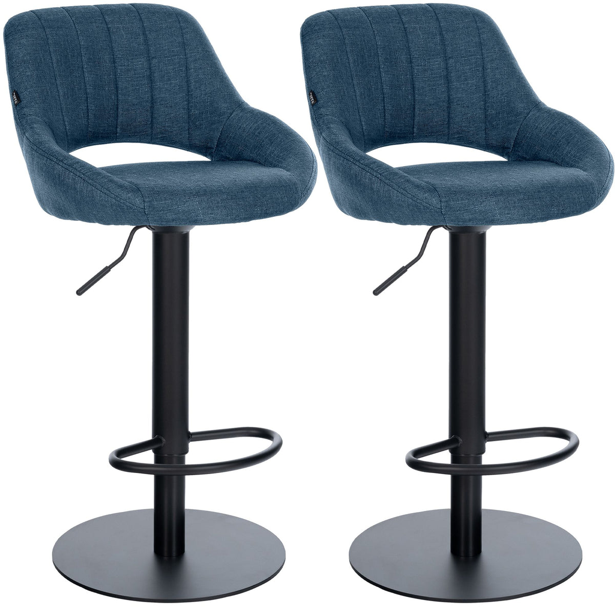 2er Set Barhocker HD Milet B Stoff – Ansicht 15