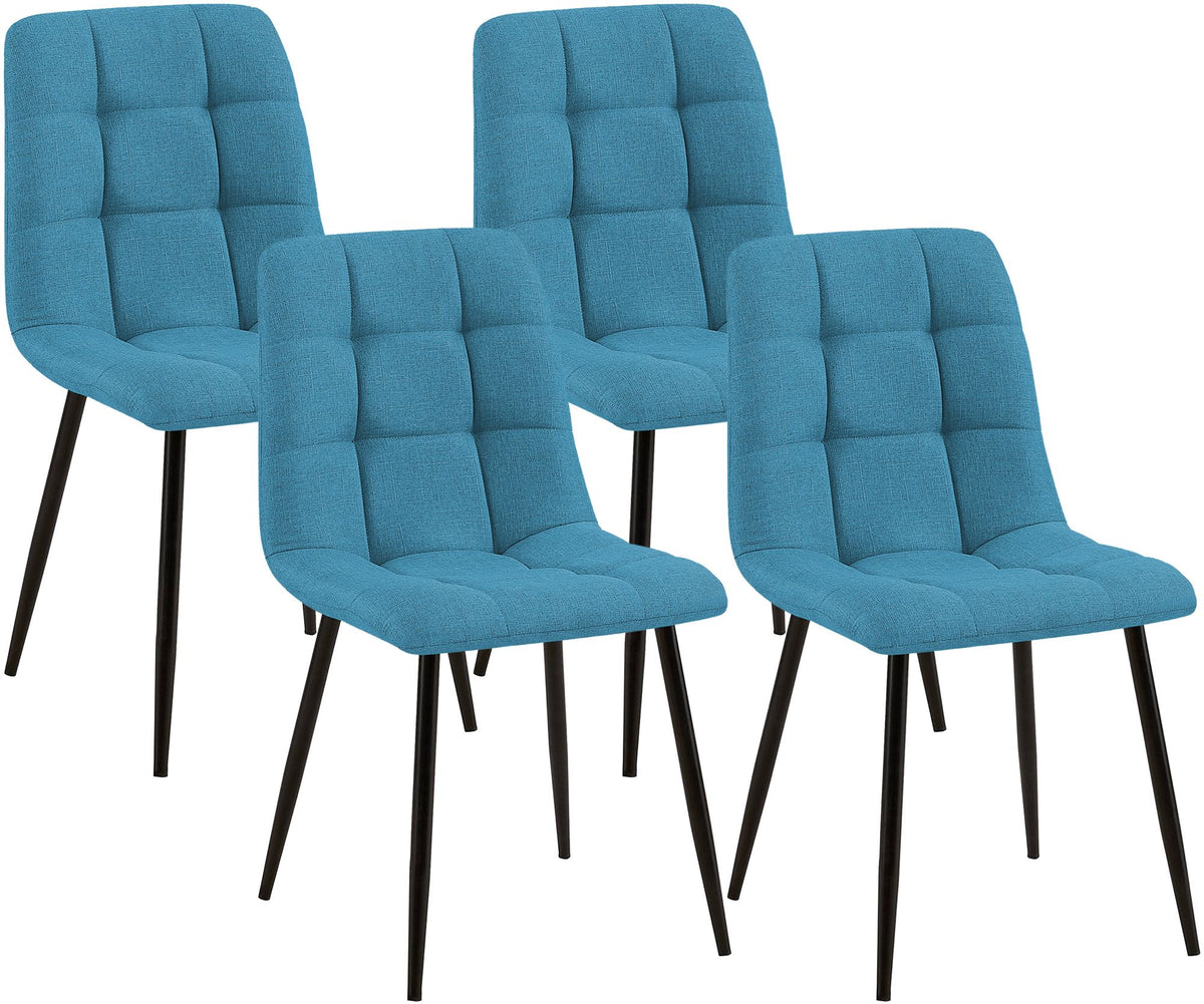 4er Set Esszimmerstuhl Tilde Stoff – Ansicht 15