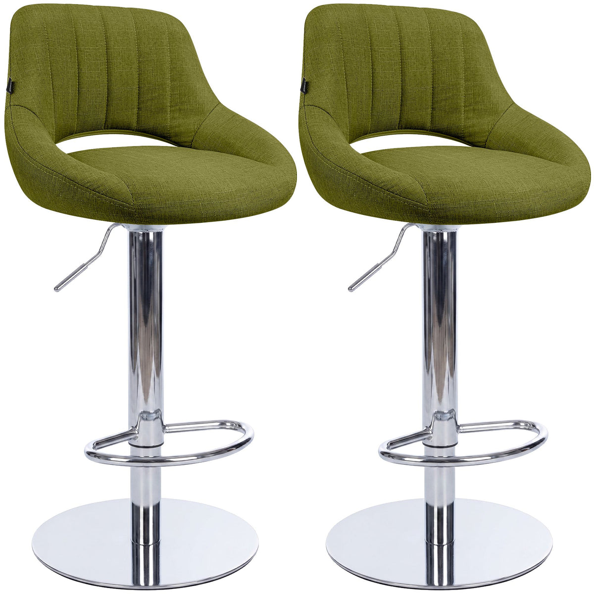 2er Set Barhocker HD Milet C Stoff – Ansicht 15